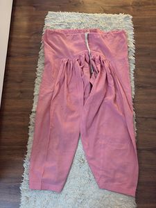 Pink Plaid Casual Kurta Set