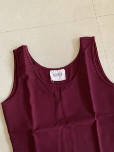 Burgundy Bodycon Dress