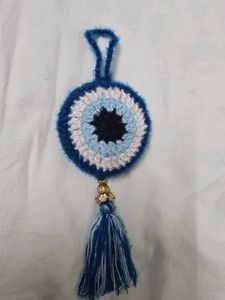 Blue eye Handmade Crochet hanging