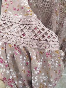 Floral Print Brown Casual Dress( Unused)