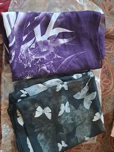 Imported Stylish Scarves - Set of 2