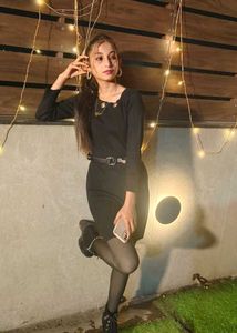 Its New Black Bodycone Dress For Party
