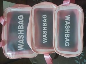 3 Makeup Pouches Combo