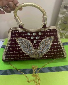 Embroidered Evening Bag