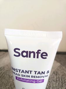 Sanfe Instant Tan &amp;Dead Skin RemovalExfoliatingGel
