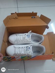 Woodland White Sneakers - Size 7