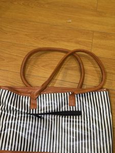 Striped Tote Bag
