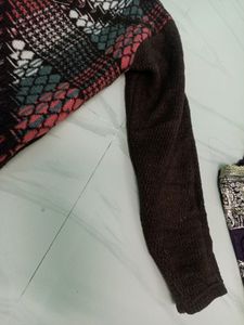 Pure Wool Beautiful Lady Sweater