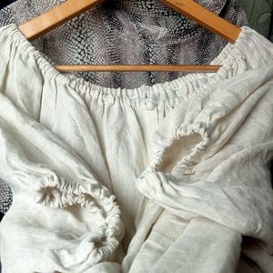 Linen Off Shoulder