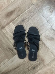 Black Slippers