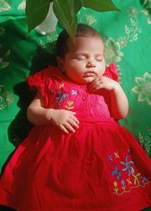 Cute Rose Baby Dress