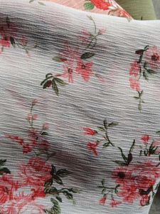 Set Of 3 New Women Cute Floral Shall