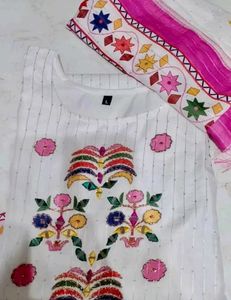 Sequin Work Kurta Set