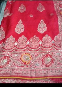 Full Handwork heavy pure banarasi saree