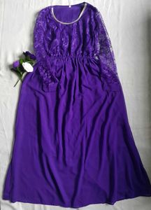 Purple Gown Prom| Wedding Guest Dress