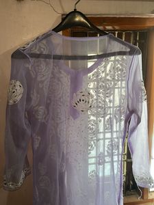 Elegant Lavender Kurta