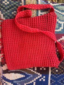 Boho Jute Sling Bag