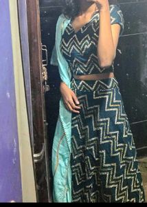 Elegant Green lehnga