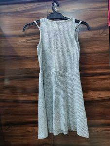 Cute Grey Skater Dress