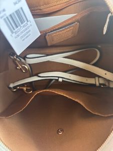 Coach Laurel Shoulder Bag White New With Tags