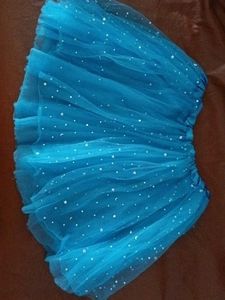 Blue Starry Tutu Skirt 3-4 years