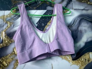 Lilac Comfort Bra