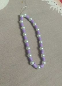 Pearl Beaded Phone Charms Set