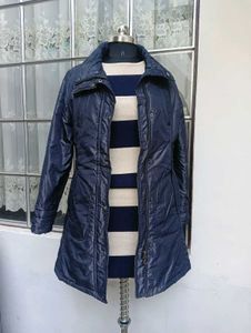 Metallic Dark Blue Jacket With Inner