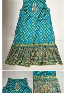 Printed Midi Dress And Ajio Dres