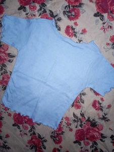 Cute Sky-Blue T-Shirt