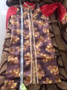 Floral Print Kurta for kids