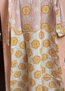 Pantaloons Kurta In Yellow