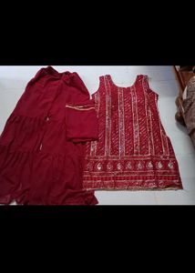 3 Piece Kurta Sharara/Garara Set