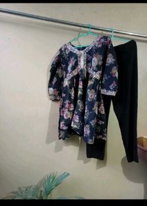 Alia Cut Kurta With Straight Pant