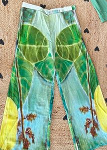 pure cotton Green Co-ord Set