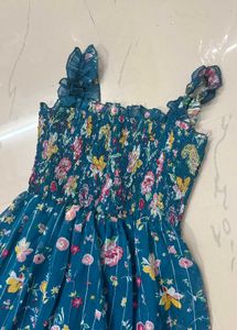 Floral Print Gown