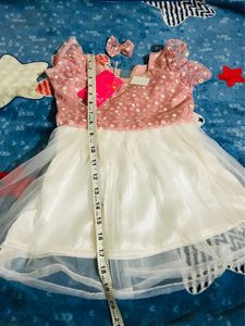 Cute Frock With Hairband 😍