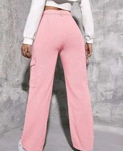 Pink Cargo Pants - Trendy Style!