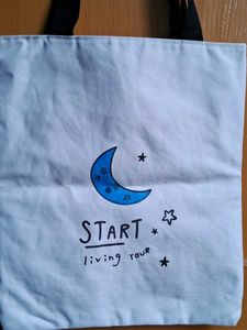 White Tote Bag