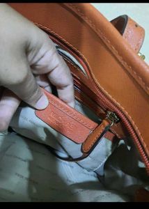 Michael Kors Orange Jet Set Tote