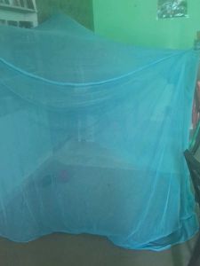 Blue Mosquito Net