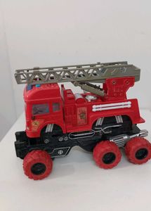 Doll &amp; Firetruck Toy