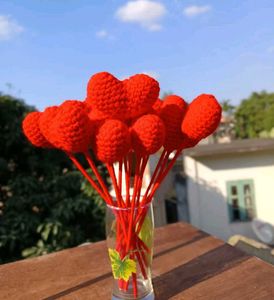 Crochet Heart Sticks ❤️