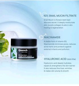 Quench Combo Of Snail Mucin Moisturizer
