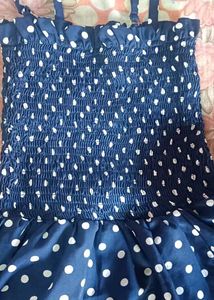 Navy Blue Frock