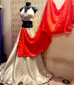 Elegant Halter Top Lehenga Skirt Festival Dhamaka