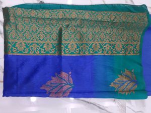 Silk Saree with unstitched blouse
