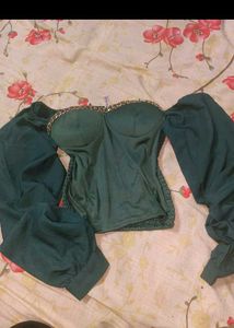 Sweetheart Neck Crop Top