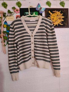 Striped Knit Cardigan 💖