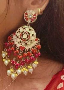 Long Traditional Earrings